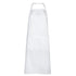 House of Uniforms The Bib Apron with Pocket | Adults Jbs Wear White