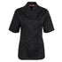 House of Uniforms The Classic Chef Jacket | Ladies | Short & Long Sleeve Jbs Wear Black