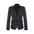House of Uniforms The Cool Stretch 2 Button Jacket | Ladies | Mid Length Biz Corporates Charcoal