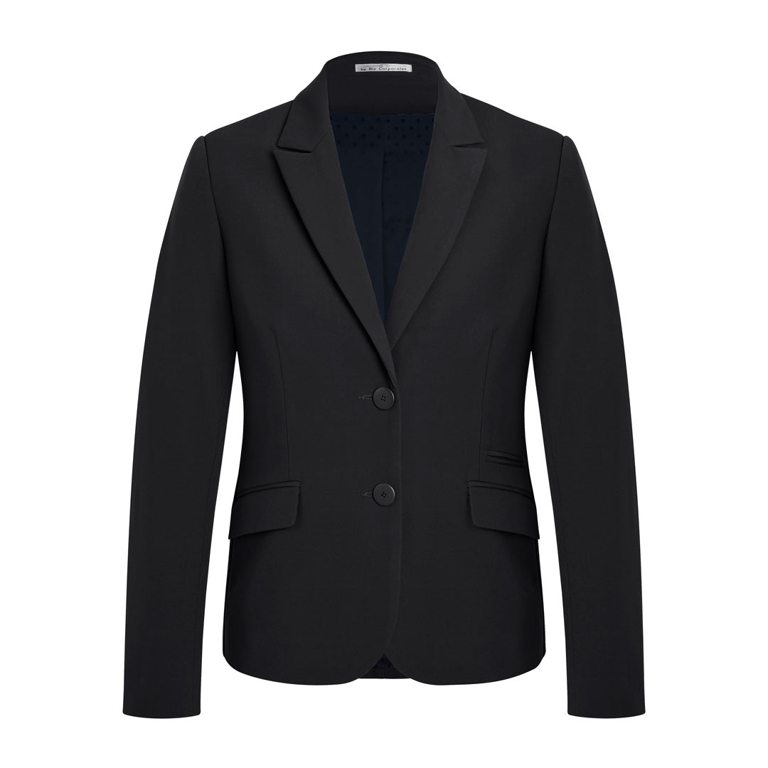House of Uniforms The Siena Suit Jacket | Ladies | 2 Button Biz Corporates Slate