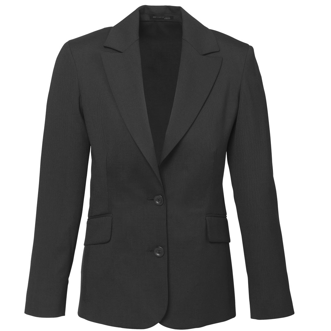House of Uniforms The Cool Wool Jacket | Ladies | Longline Biz Corporates Charcoal