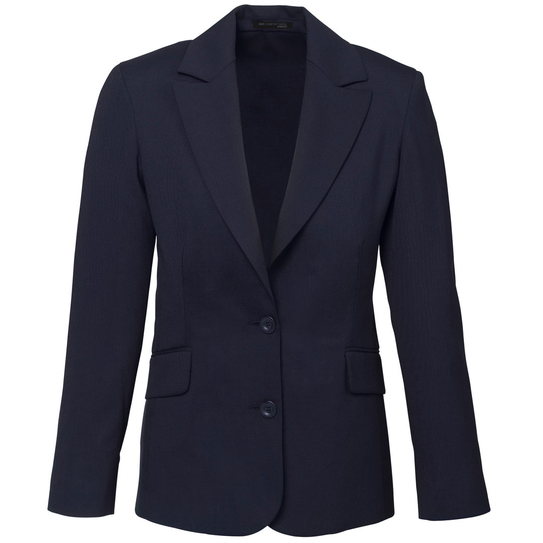 House of Uniforms The Cool Wool Jacket | Ladies | Longline Biz Corporates Navy