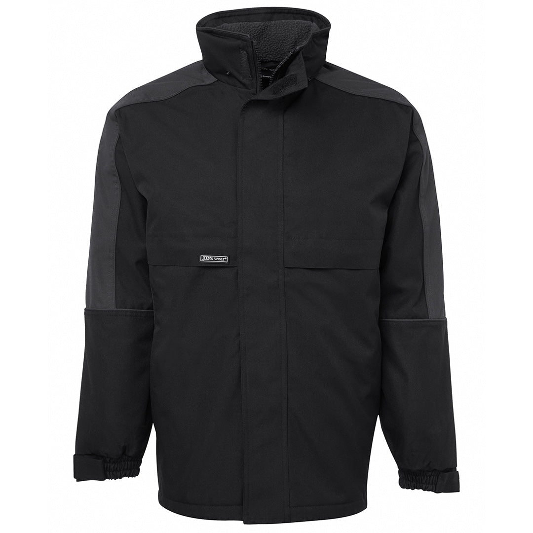 House of Uniforms The A.T Jacket | Adults Jbs Wear Black/Charcoal