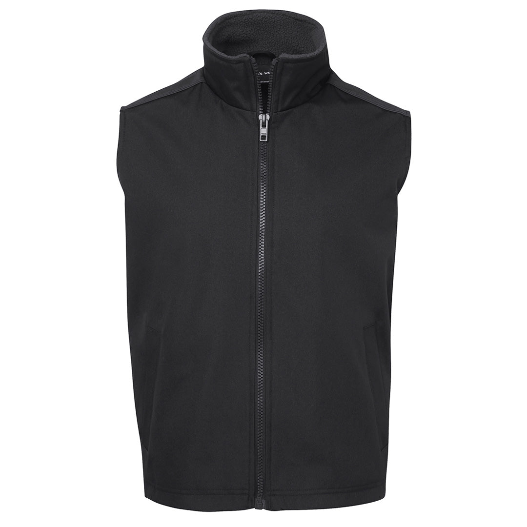 House of Uniforms The A.T Vest | Adults Jbs Wear Black/Charcoal