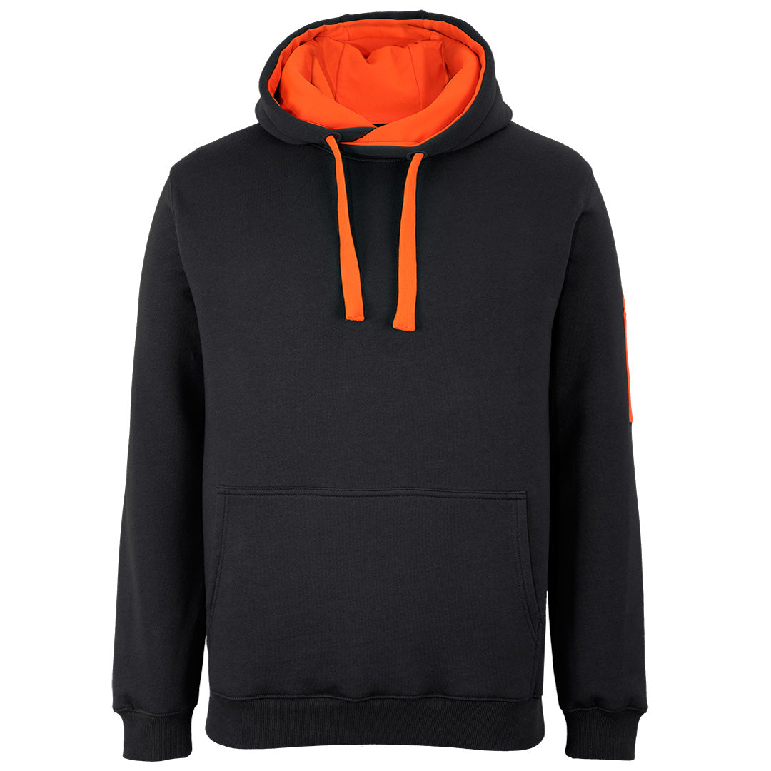 House of Uniforms The Premium Trade Hoodie | Adults Jbs Wear Black/Orange