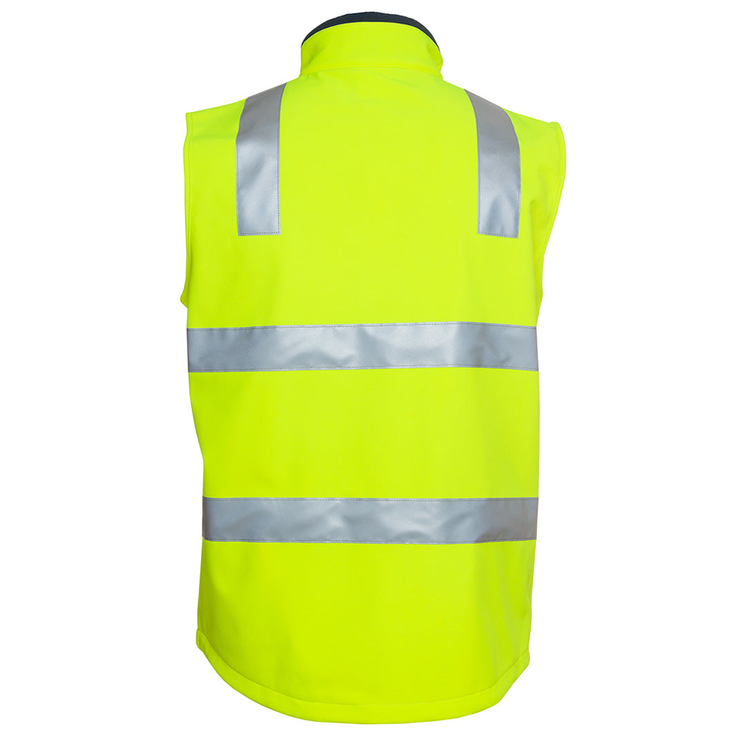 House of Uniforms The Hi Vis Soft Shell Vest | Day Night | Adults Jbs Wear