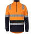 House of Uniforms The Hi Vis Day / Night Zip Rail Jumper | Adults Jbs Wear Orange