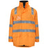 House of Uniforms The Hi Vis Day Night Aust. Rail Long Line Jacket | Adults Jbs Wear Orange