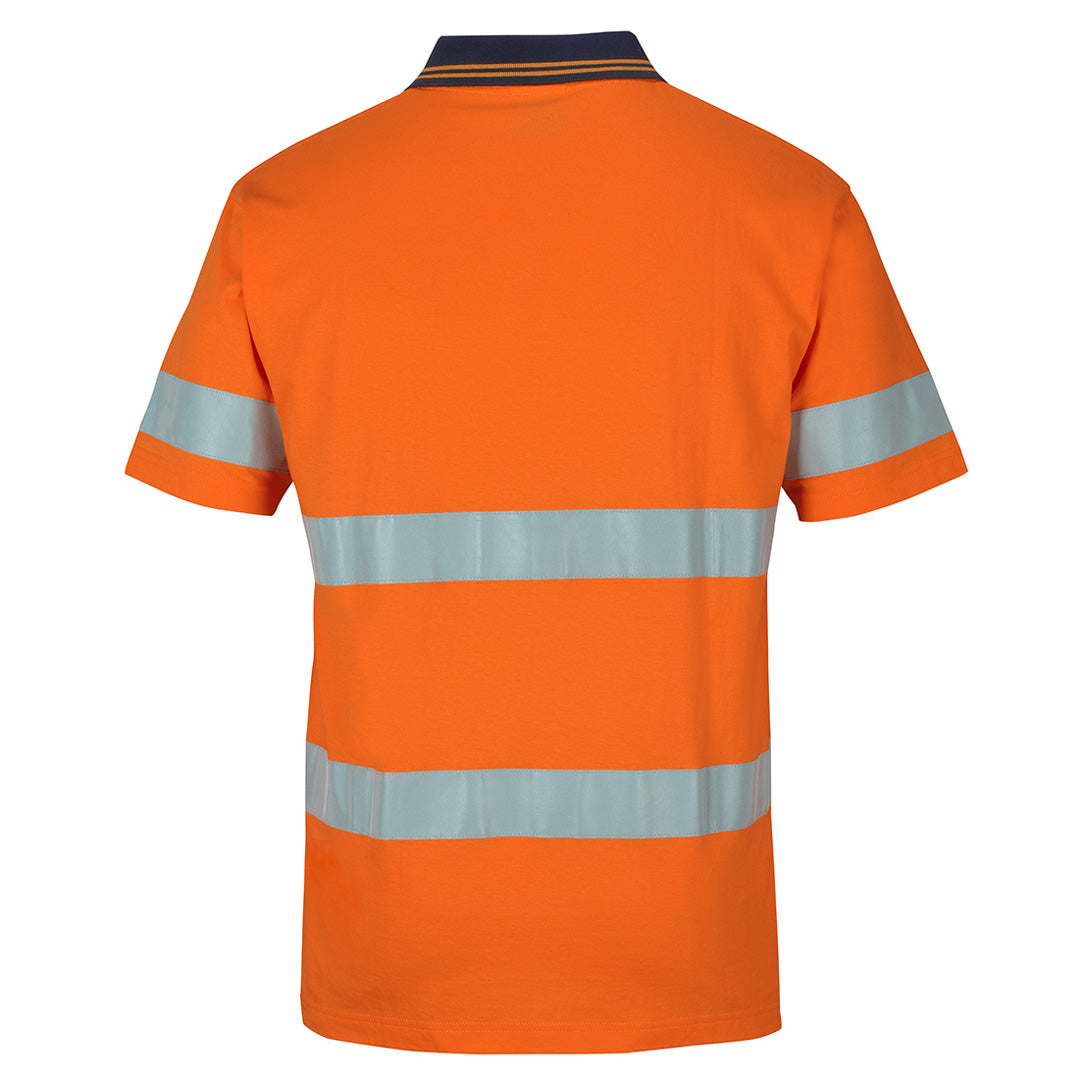 House of Uniforms The Day / Night Cotton Hi Vis Polo | Adults | Short Sleeve Jbs Wear