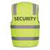 House of Uniforms The Hi Vis Printed Vest | Day Night Jbs Wear Flouro Lime
