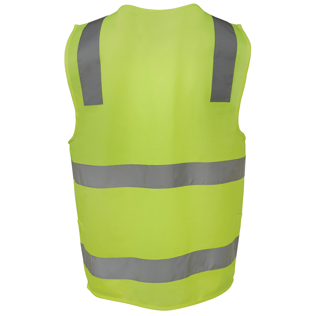 House of Uniforms The Hi Vis Day / Night Zip Safety Vest | Adults Jbs Wear