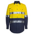 House of Uniforms The Hi Vis 150G Day / Night Shirt | Long Sleeve | Adults Jbs Wear