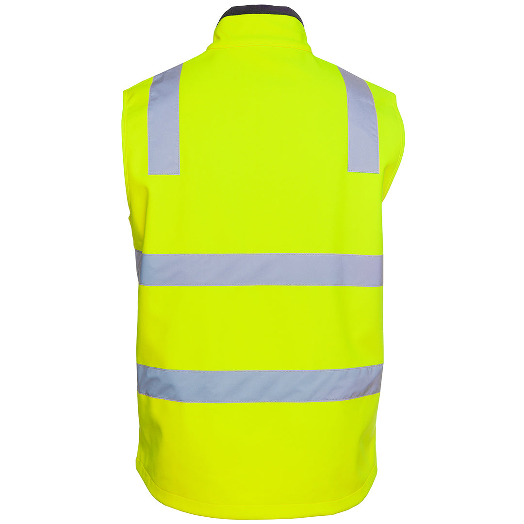 House of Uniforms The Hi Vis Soft Shell Vest | Day Night | Adults Jbs Wear