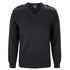 House of Uniforms The Epaulette Jumper | Adults Jbs Wear Black