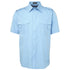 House of Uniforms The Epaulette Shirt | Short & Long Sleeve | Adults Jbs Wear Sky Blue