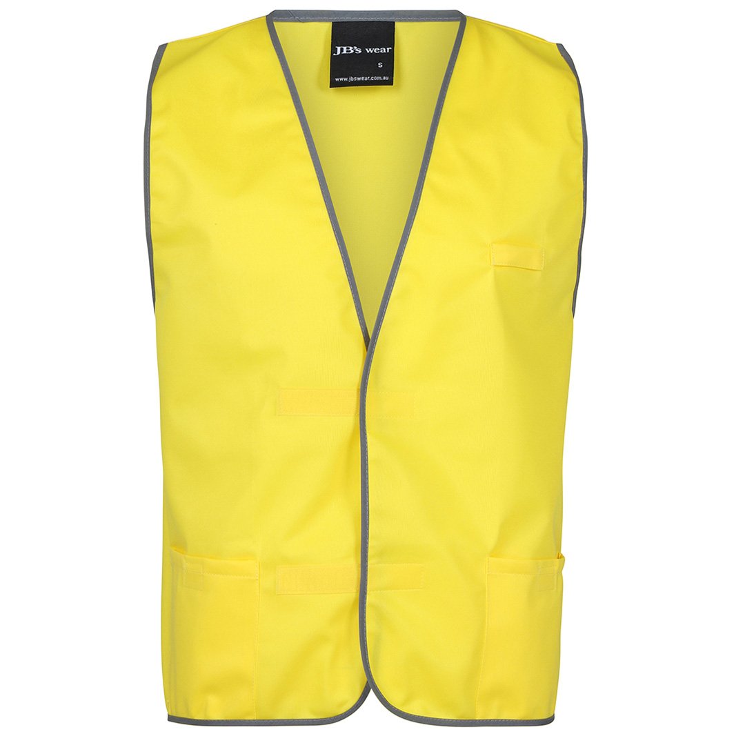 House of Uniforms The Tricot Vest | Adults Jbs Wear Yellow