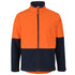 House of Uniforms The Hi Vis Day Softshell Jacket | Adults Jbs Wear Orange/Navy