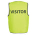 House of Uniforms The Pre Printed Hi Vis Day Vest | Adults Jbs Wear Flouro Lime
