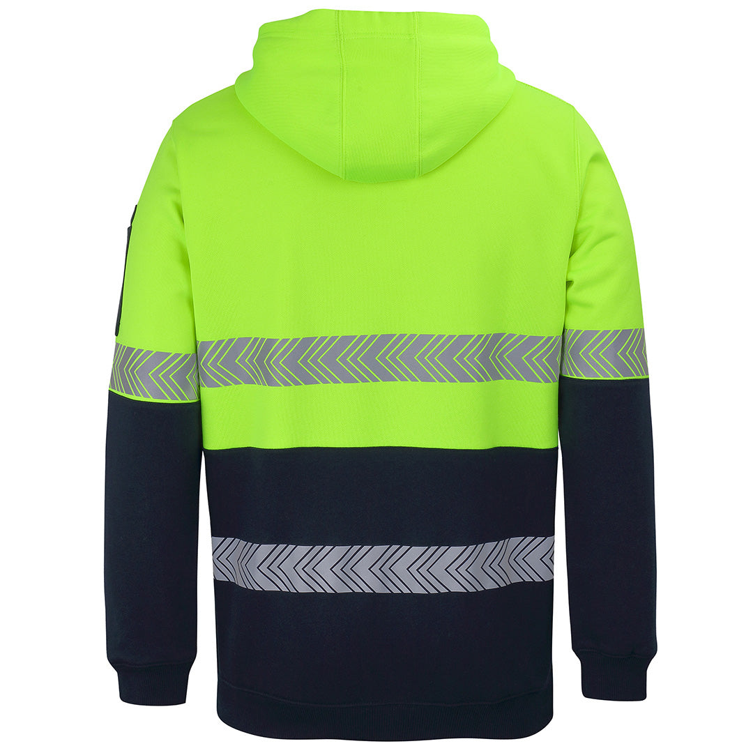 House of Uniforms The Segmented Tape Hoodie | Day Night | 1/4 Zip Jbs Wear