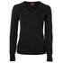 House of Uniforms The V Neck Woolmix Jumper | Ladies Jbs Wear Black