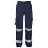 House of Uniforms The Mercerised Taped Multi Pocket Pant | Mens Jbs Wear Navy