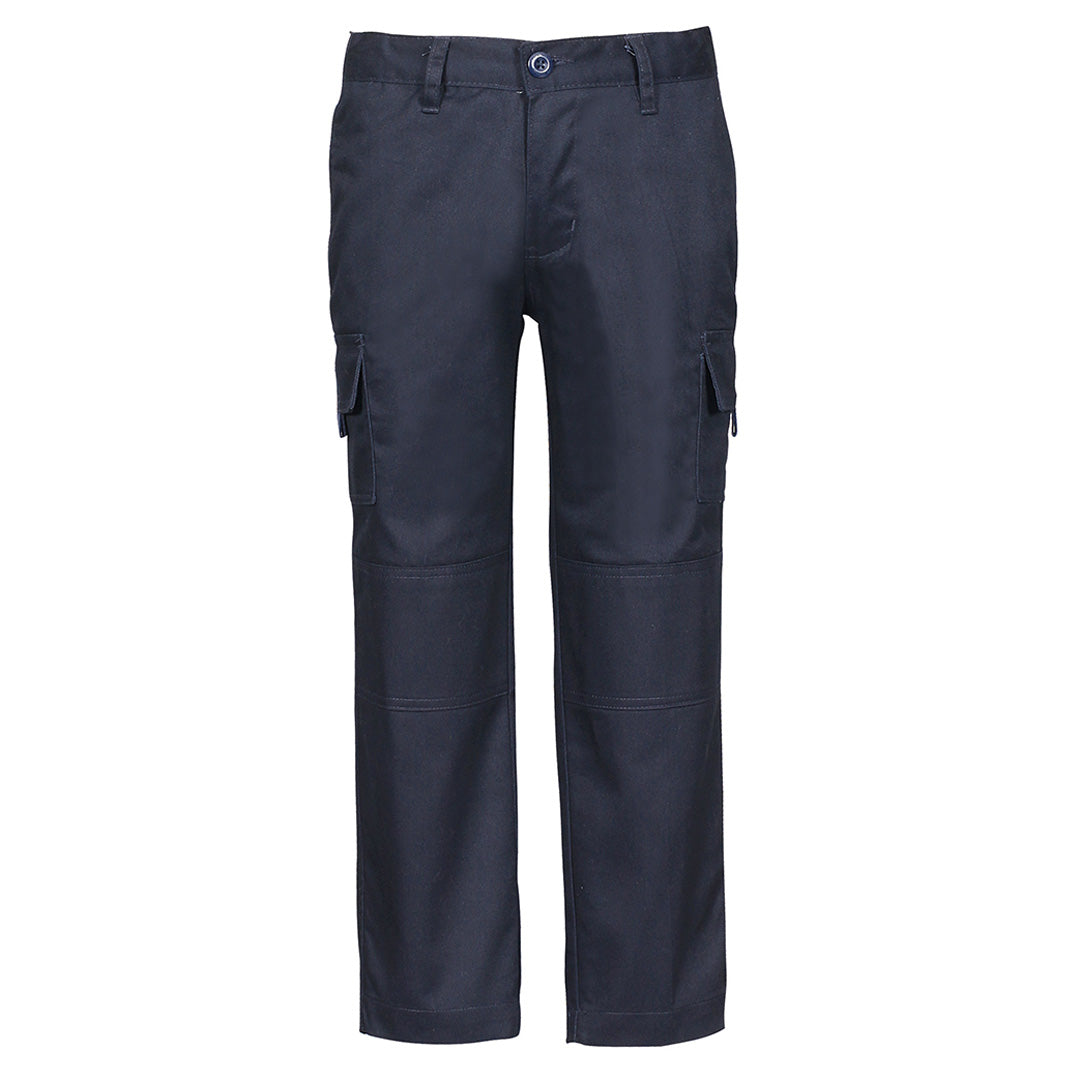 House of Uniforms The Mercerised Work Cargo Pant | Kids Jbs Wear Navy