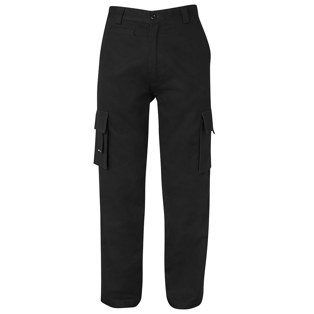 House of Uniforms The Mercerised Multi Pocket Pant | Mens Jbs Wear Black