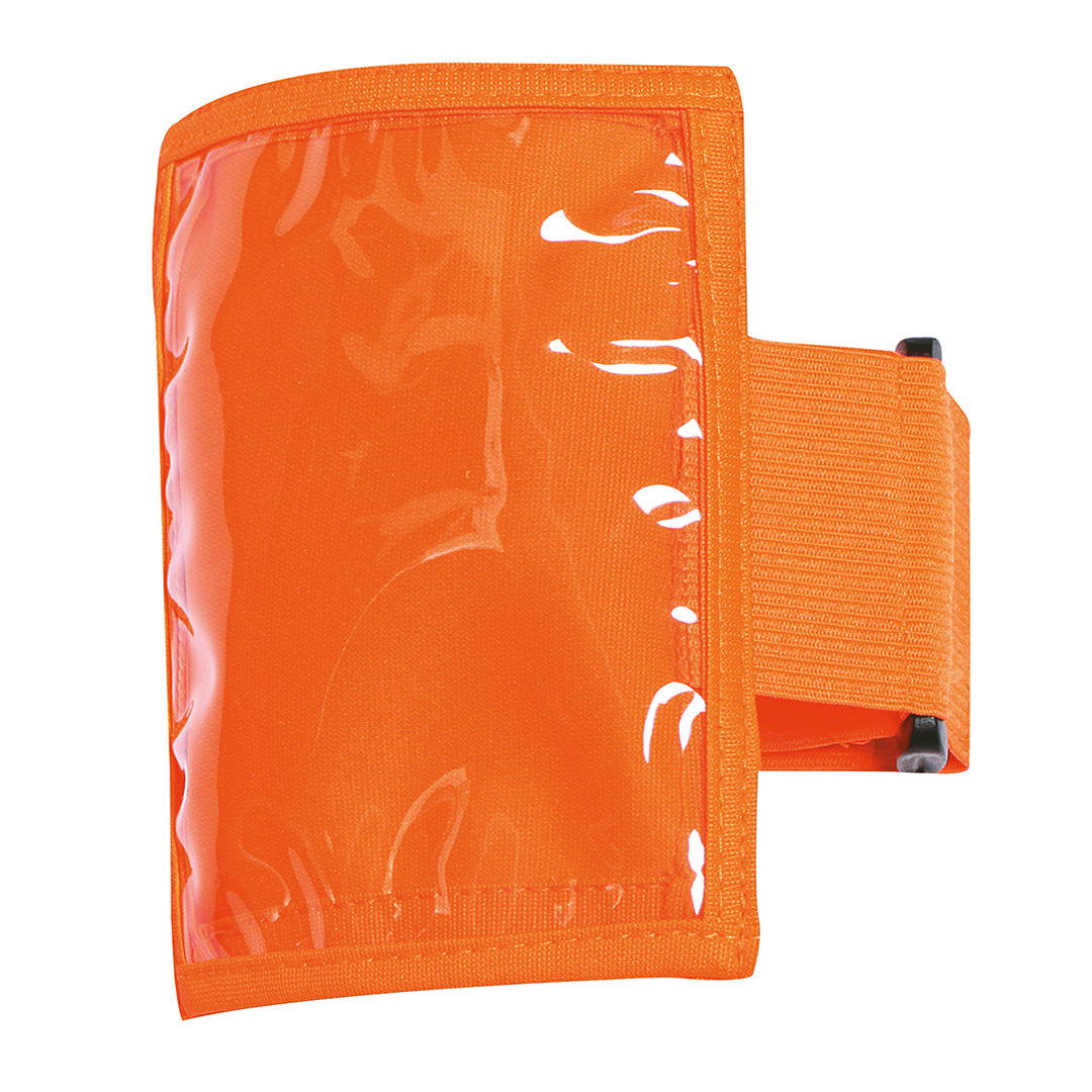 House of Uniforms The Plastic Pocket Sleeve Band | 10 Pack Jbs Wear Orange