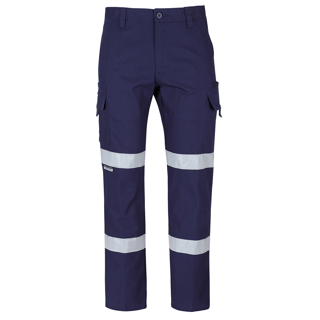 House of Uniforms The Taped Multi Pocket Stretch Canvas Pant | Mens Jbs Wear Navy