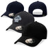 House of Uniforms The Staple Cap | 6 Panel Legend Black