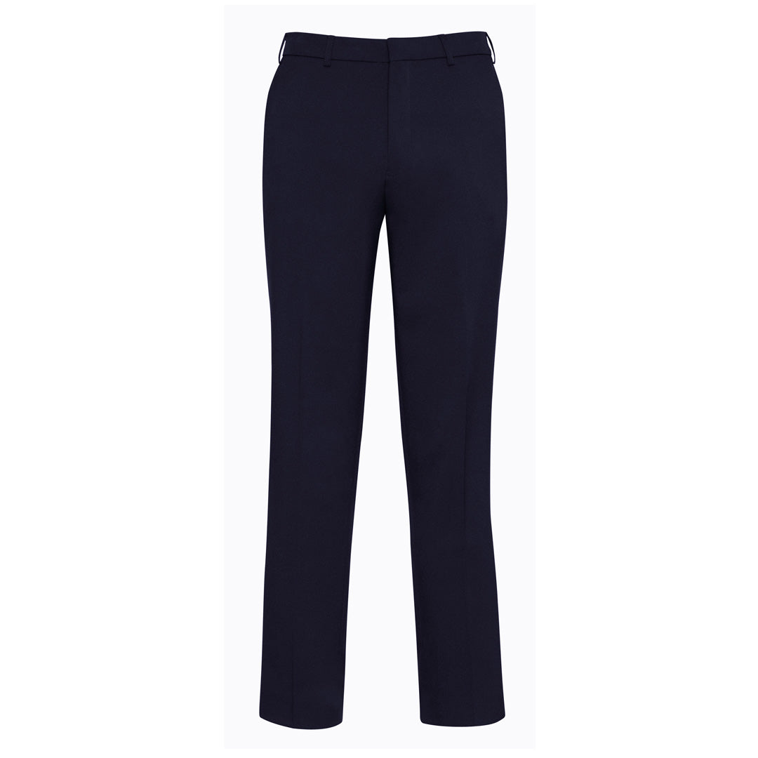 House of Uniforms The Cool Stretch Slimline Pant | Mens Biz Corporates Navy