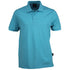 House of Uniforms The Traverse Polo | Mens | Short Sleeve Stencil Aqua