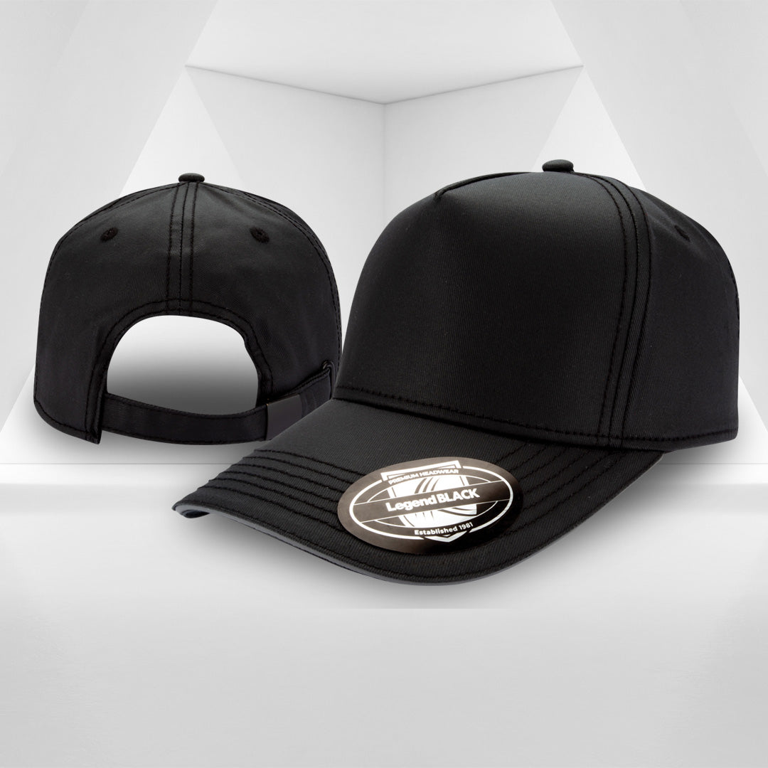 House of Uniforms The Harley 5 Panel Cap Legend 