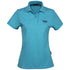 House of Uniforms The Traverse Polo | Ladies | Short Sleeve Stencil Aqua