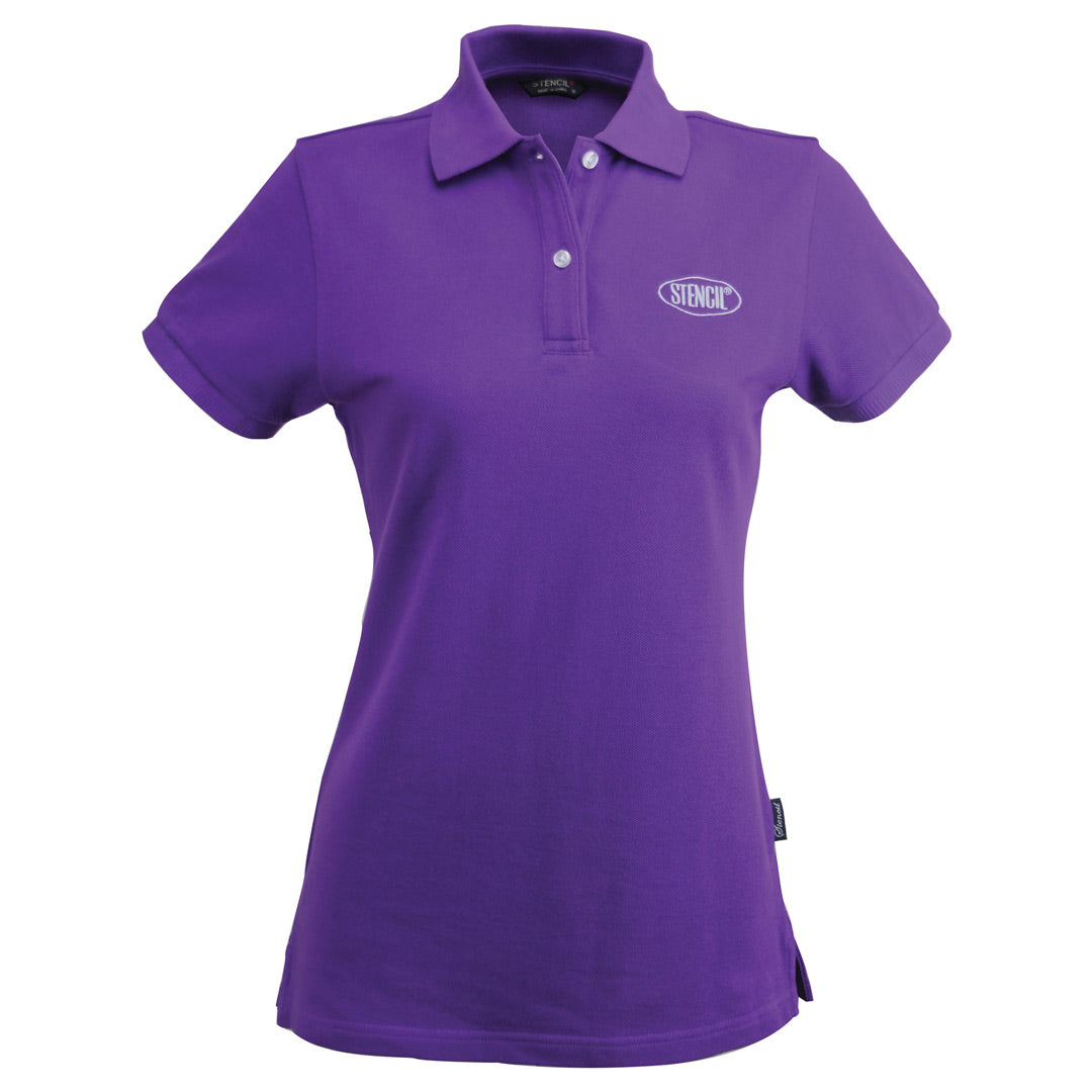 House of Uniforms The Traverse Polo | Ladies | Short Sleeve Stencil