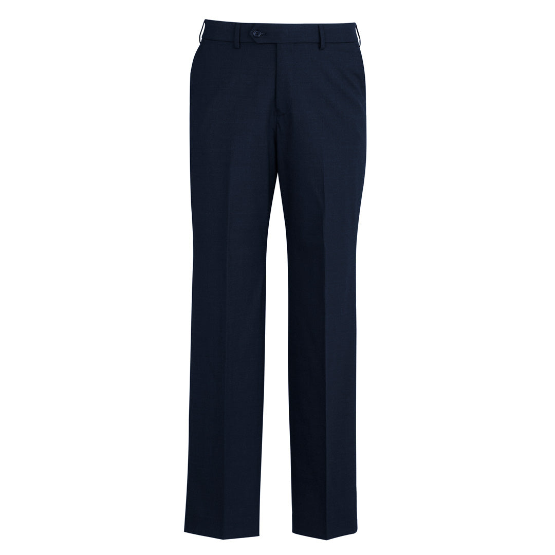 House of Uniforms The Cool Wool Adjustable Pant | Mens Biz Corporates Navy