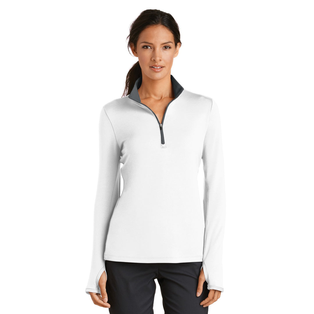 House of Uniforms The Dry Half Zip Cover Up | Ladies Nike
