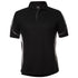 House of Uniforms The Bell Polo | Adults | Short Sleeve | Black Base Jbs Wear Black/White