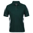House of Uniforms The Bell Polo | Mens | Short Sleeve Jbs Wear Forest/White