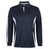 House of Uniforms The Jacquard Polo | Long Sleeve | Adults Jbs Wear