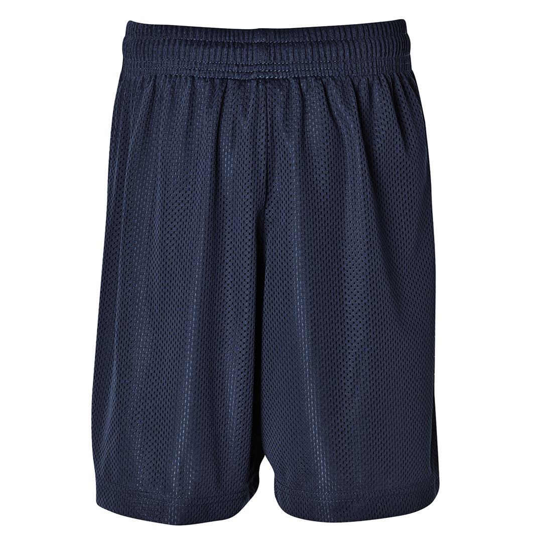 House of Uniforms The Mesh Basketball Short | Kids Jbs Wear Navy