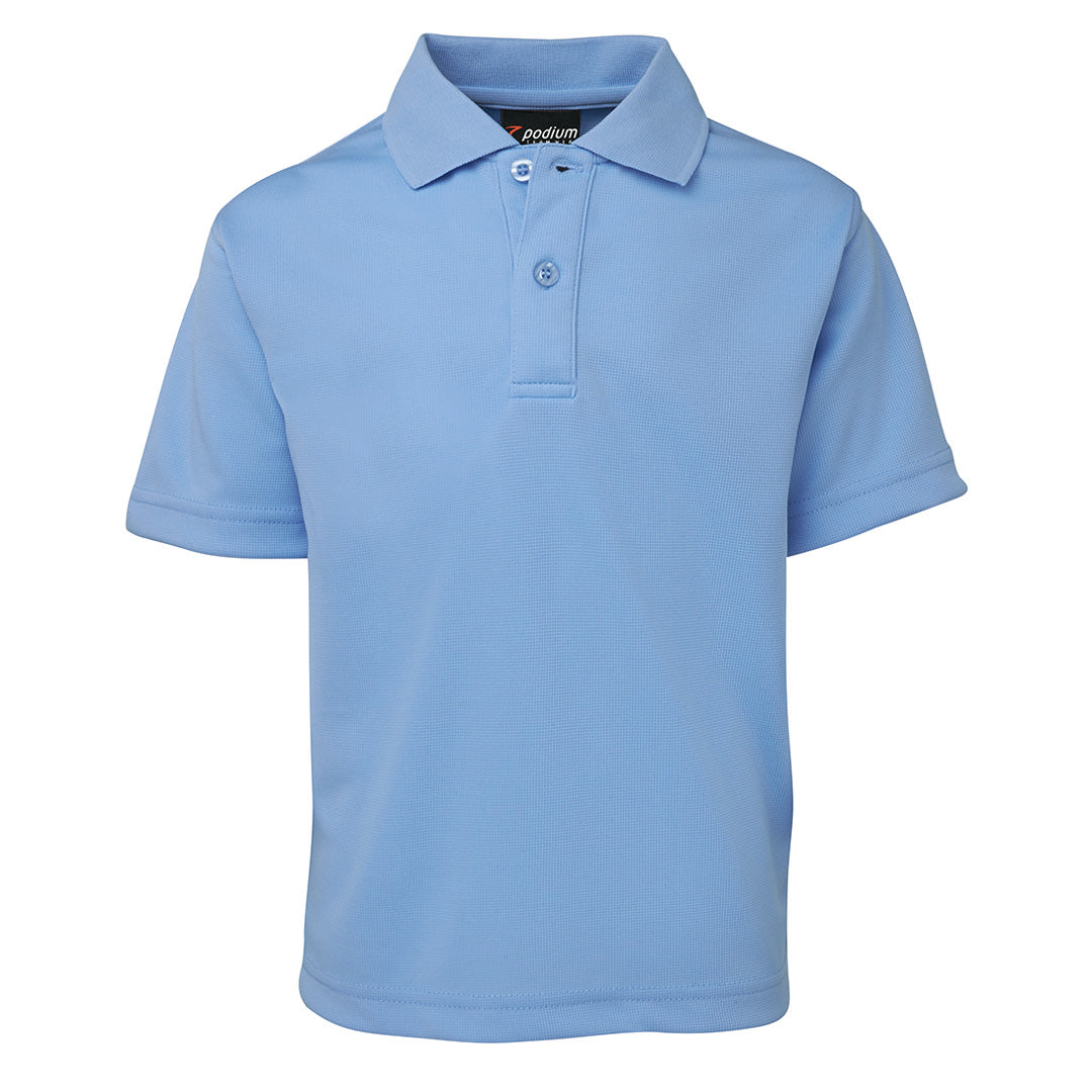 House of Uniforms The Poly Polo | Kids Jbs Wear Light Blue