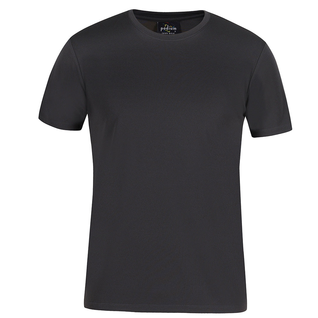 House of Uniforms The Poly Tee | Adults | Short Sleeve Jbs Wear Gunmetal