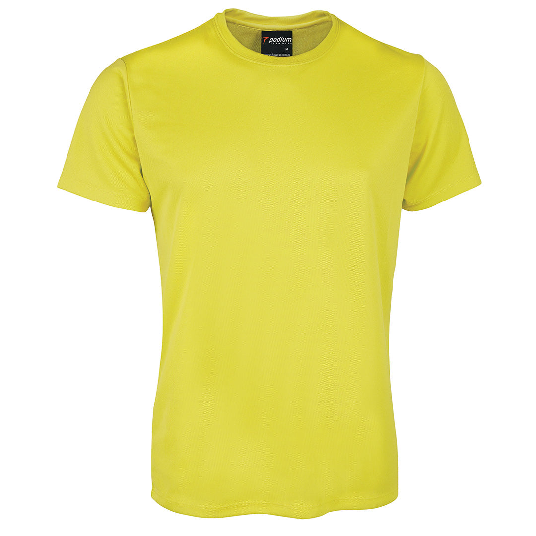 House of Uniforms The Poly Tee | Kids | Short Sleeve Jbs Wear Yellow