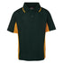 House of Uniforms The Contrast Poly Polo | Short Sleeve | Kids Jbs Wear Bottle/Gold