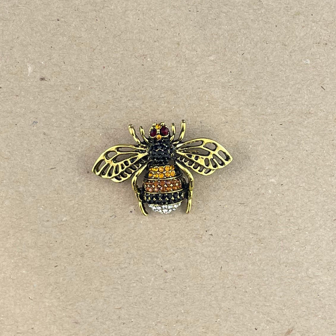 House of Uniforms Bee Becky | Brooch House of Uniforms Yellow