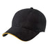 House of Uniforms The Premium Sandwich Cap | Adults Legend Black/Gold