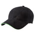 House of Uniforms The Premium Sandwich Cap | Adults Legend Black/Lime