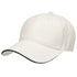 House of Uniforms The Premium Sandwich Cap | Adults Legend White/Black