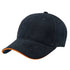 House of Uniforms The Premium Sandwich Cap | Adults Legend Navy/Orange
